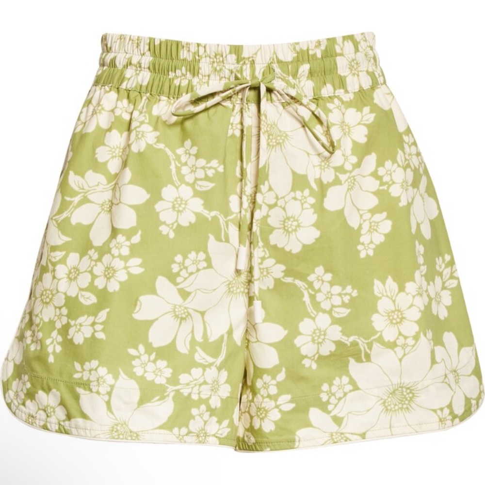 ALÉMAIS Leisa Floral Organic Cotton Shorts